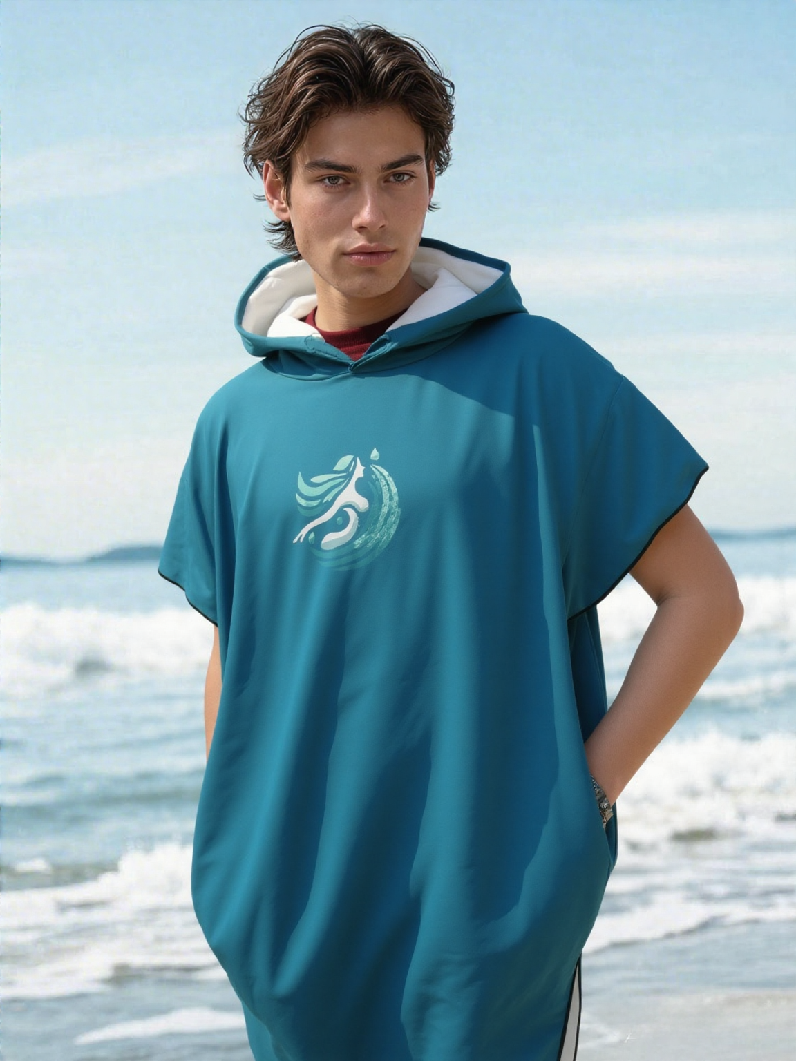 Poncho microfibras